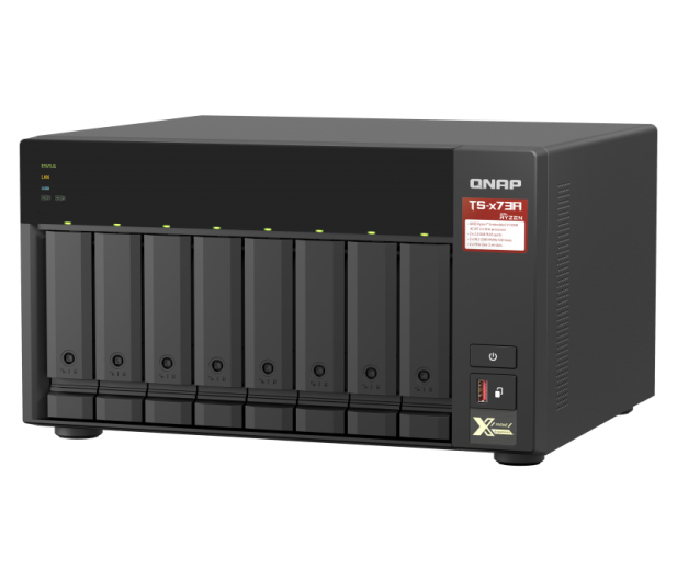 QNAP Serwer NAS TS-873A-8G AMD Ryzen V1500B 2.2GHz 8GB RAM - 639913 - zdjęcie 3
